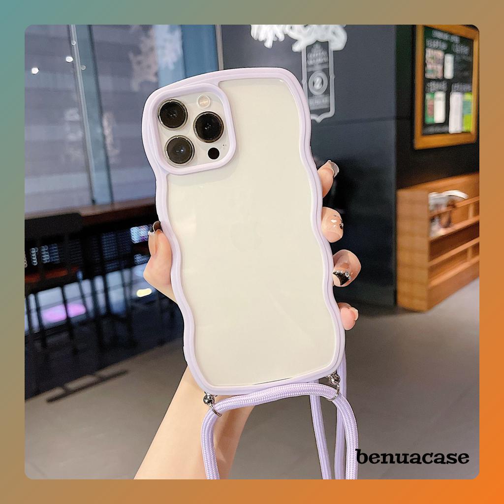 BARU Case HP Sling Tali Panjang Casing For Iphone 7 8 SE 7+ 8+ Plus X Xs Xr Max 11 12 13 14 Pro Max 