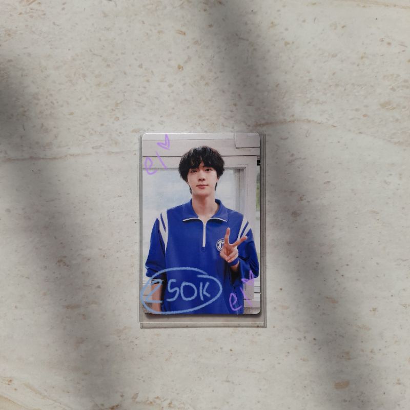 pc seokjin photofolio "we" bts (booked)
