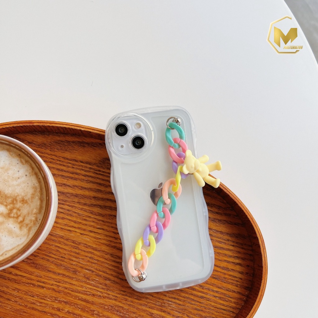 GC01 SOFTCASE GELOMBANG WAVE CLEAR RANTAI FOR REALME 5 5I 5S C3 9 9I 10 C11 C12 C25 C15 C20 C21 C21Y C25Y C30 C31 C33 C35 MA3913