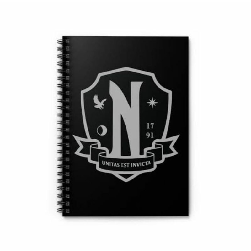 

Notebook Nevermore Academy Wednesday Addams Buku Wednesday