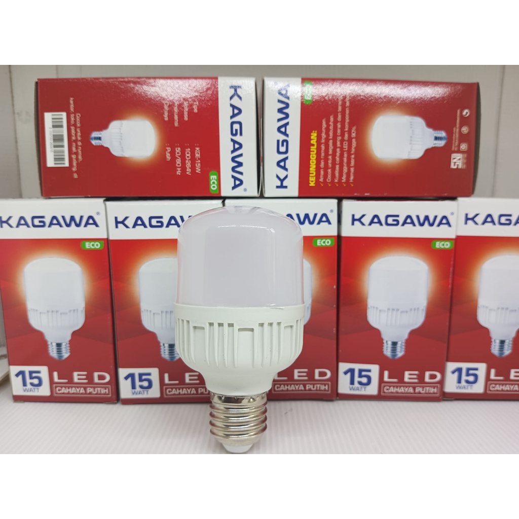 KAGAWA ECO Lampu LED Capsule 15 watt cahaya putih 15w E27