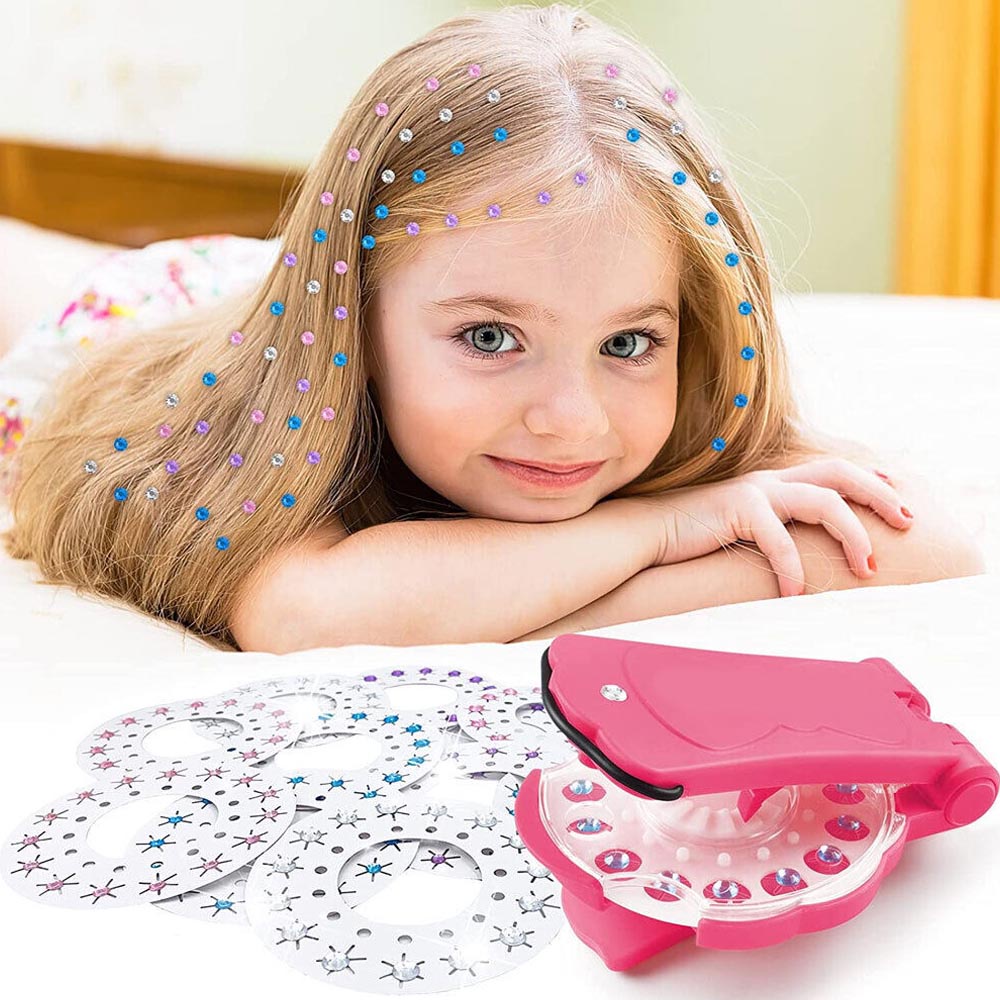 Mainan Manik Manik Fashion TB651 Kecantikan Anak Untuk Menghias Tas Jaket Sepatu Pakaian Rambut Shining Diamond Bling Bling