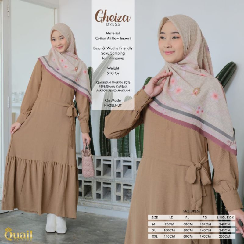 Gheiza Gamis QuaiL Hijab