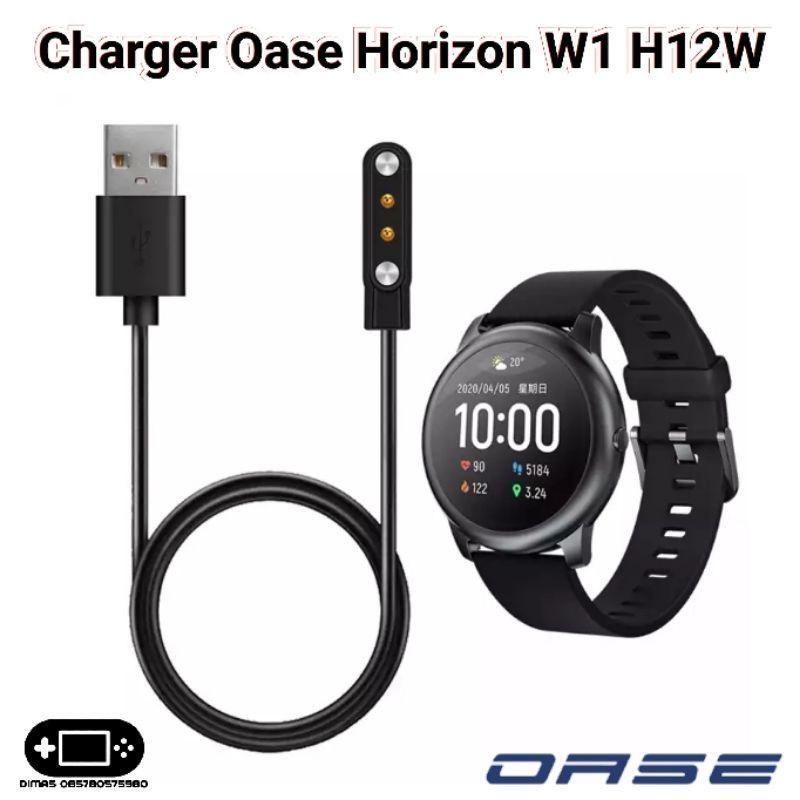 Charger Oase Horizon W1 H12W Charging Kabel USB Cable Haylou Solar LS05 LS05S RT2 LS10 GST