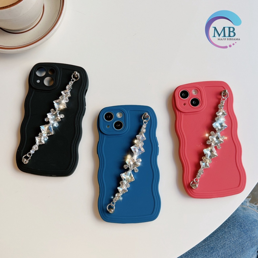 GC03 SOFTCASE GELOMBANG RANTAI DIAMOND FOR VIVO Y12 Y15 Y17 Y11 Y15S Y01 Y16 Y16S Y20 Y12S Y20I Y21S Y32 Y33S Y21A Y22 Y02S 2022 Y35 2022 Y51 2020 Y53S Y53 Y75 Y55 Y50 Y30 Y30I Y83 Y91 Y95 Y93 V5 Y66 Y67 V7+ V21 V25E V25 PRO S15 PRO MB4292