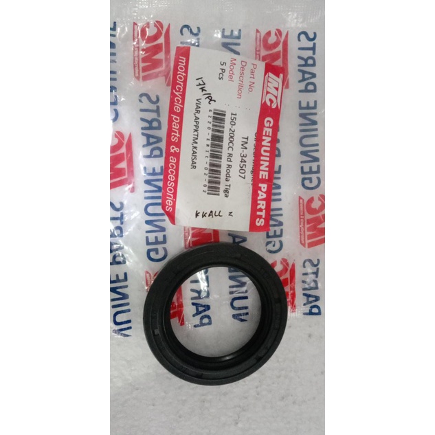 Seal 34x50x7 / Sil Magnet Magnit Viar Karya 150cc 200cc / Sil Kruk as Motor Roda Tiga Viar KAISAR TO