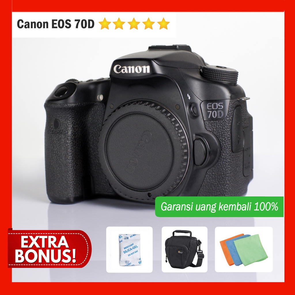 Canon EOS 70D Kamera DSLR Profesional