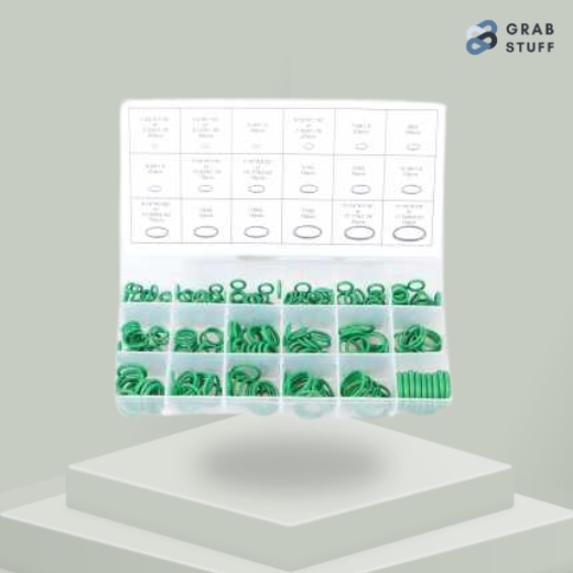 Karet Rubber O Ring Seal Tightening [270PCS] / Karet Ring O Untuk Mencegah Kebocoran / Spare Part Karet Kebocoran Drag Keran Mesin Pompa Air Drag Penghubung Peralatan Anti Bocor / Karet Rubber O Ring Seal Karet Pengaman Serbaguan / Karet Penghubung Murah