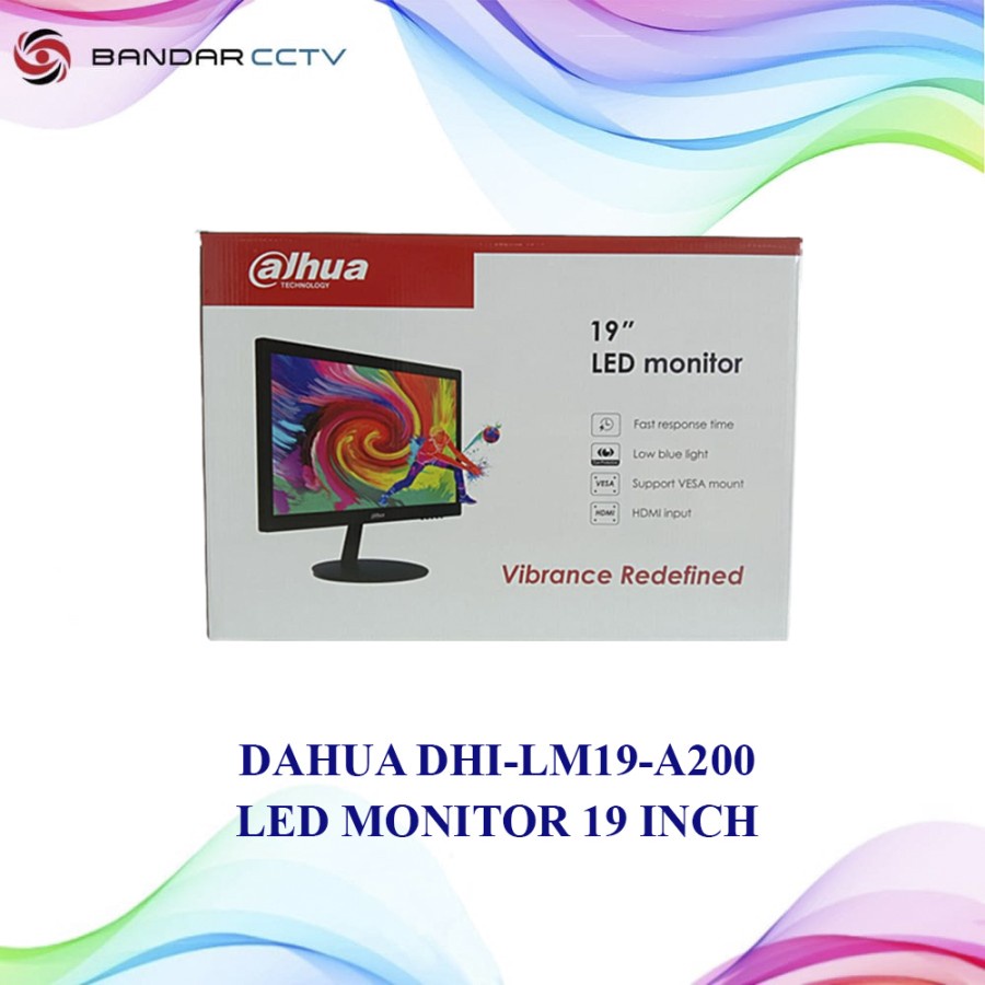 DAHUA DHI LM19 A200 LED MONITOR 19 INCH HDMI VGA