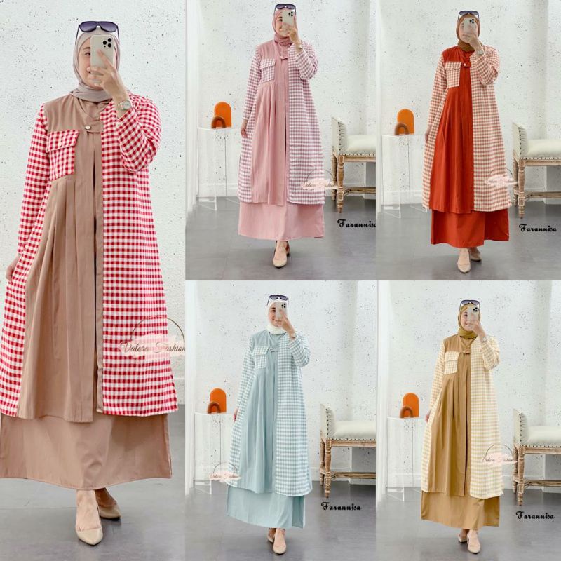 SALE LAST STOCK Gamis GAGIL BY OVA / VALORA FASHION Farannisa Premium ORIGINAL