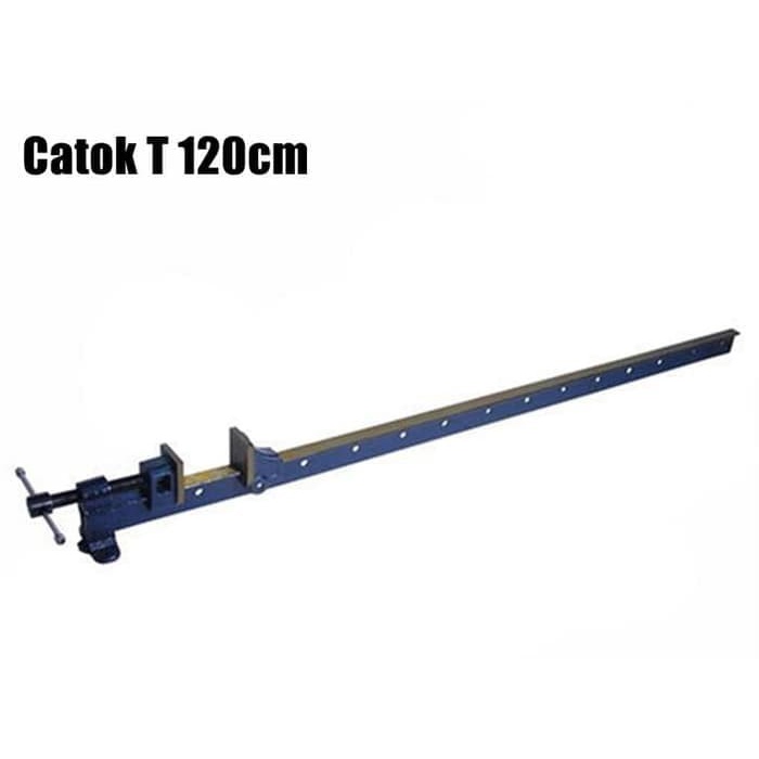 CATOK T 120 CM - HEAVY DUTY T BAR SASH CLAMP / ALAT PRESS PAPAN KAYU