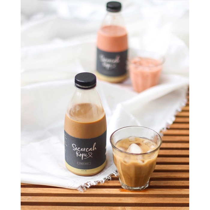 

Terlaris ✨ - KOPI SUSU Secercah Kopi kemasan botol 350ml - No Sugar 2.1.23
