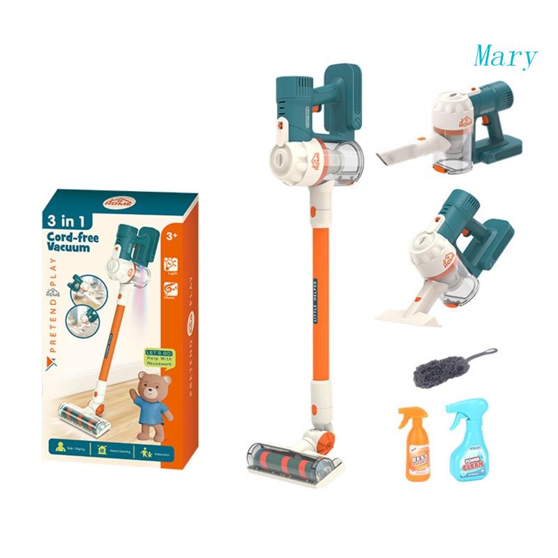 Mary Cord-Free Vacuum Cleaner Produk Pembersih Rumah Tangga Alat Pembersih Mainan Untuk w/Penyangga Gantung Anak Halus M