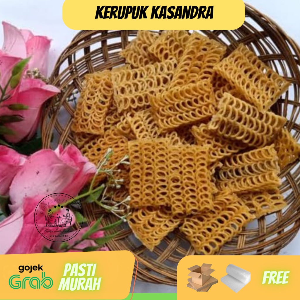 

Kerupuk Kasandra Kuning-Kerupuk Rujak-Kerupuk Mentah