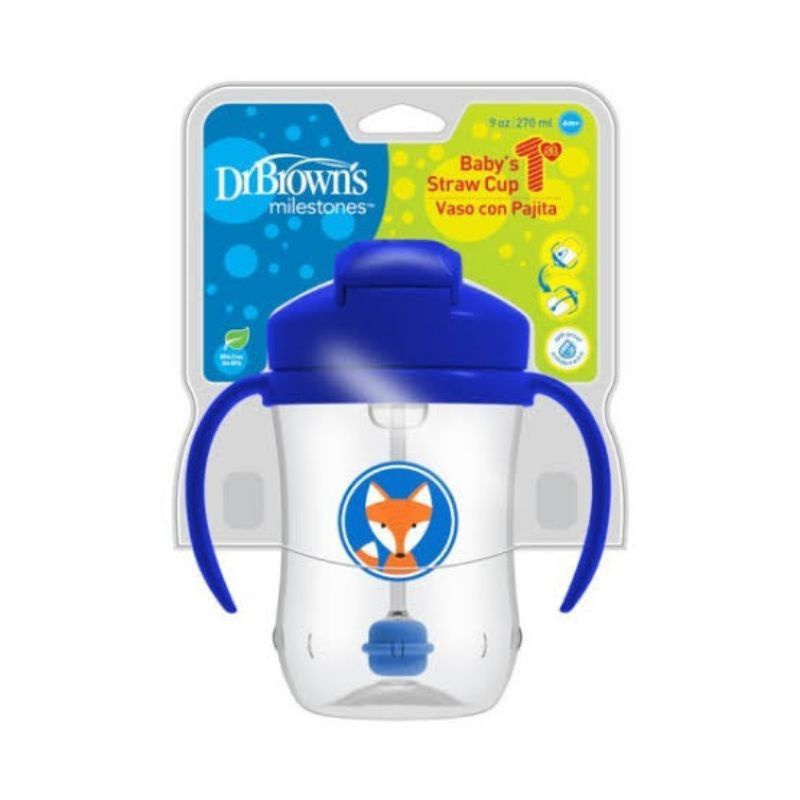 Dr Brown's Baby's Straw Cup 6mo+ 270ml