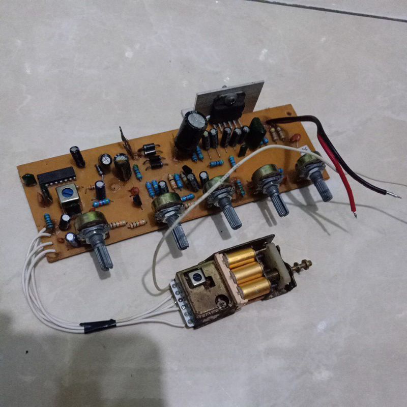 Jual kit tuner fm mono dengan Ampli TDA 2004 Shopee Indonesia