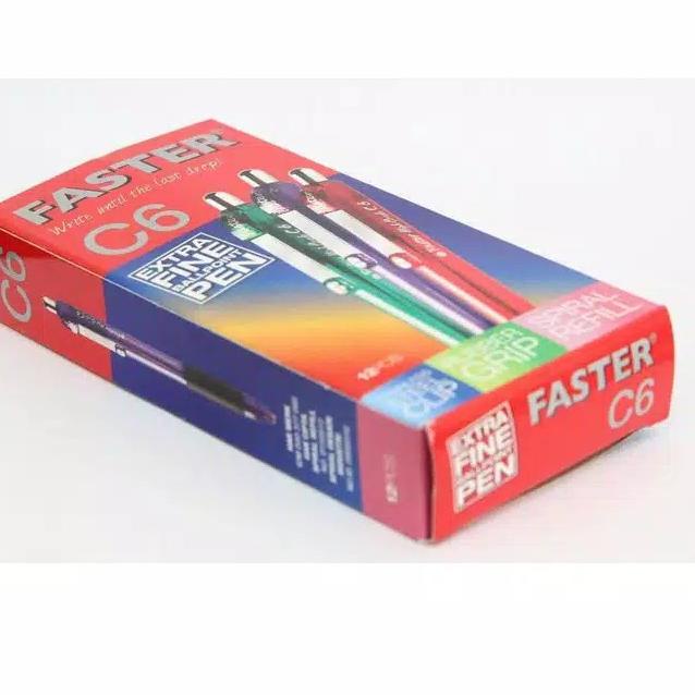 

Kirim Segera PULPEN FASTER C6 /ASLI ISI [1 LUSIN]
