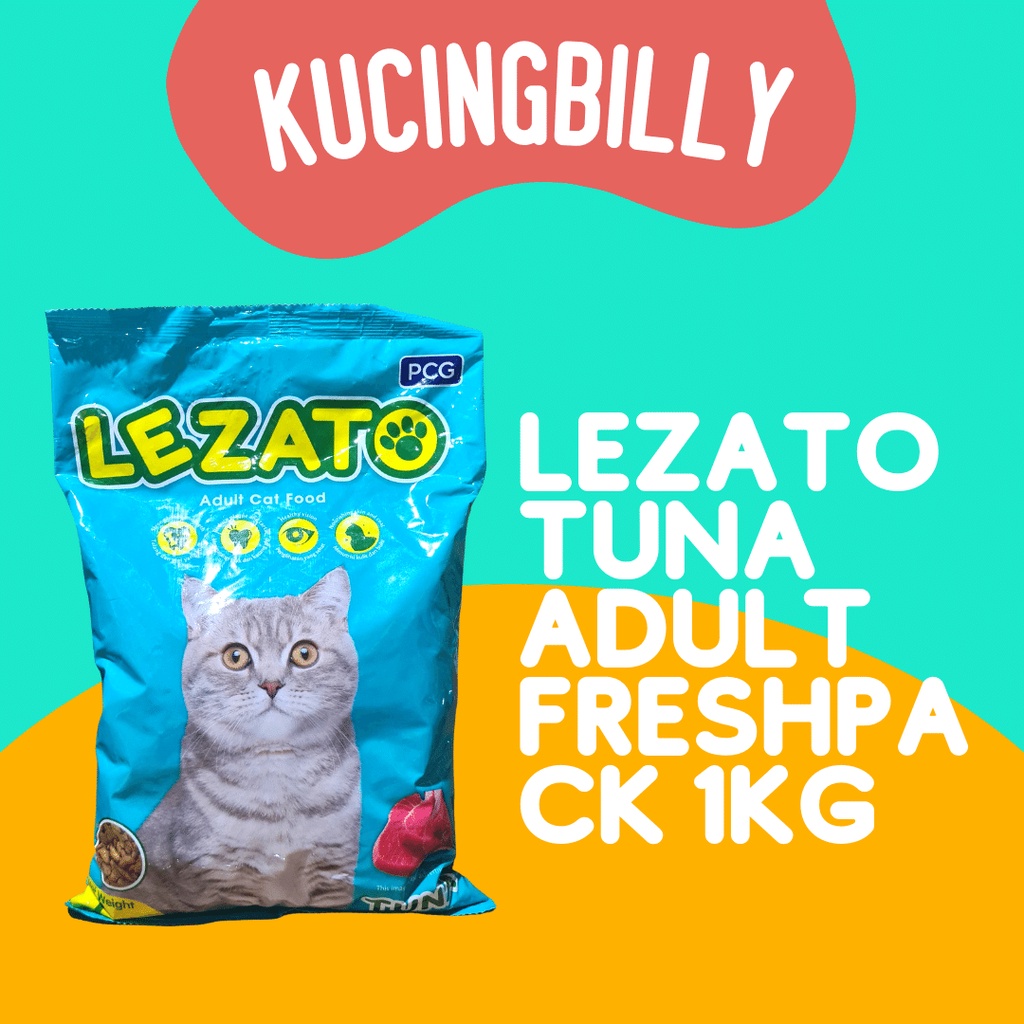Lezato cat food repack 1kg