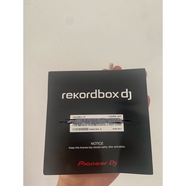 REKORDBOX DJ LISENCE KEY ORIGINAL