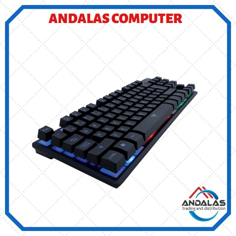 PAKET COMBO KEYBOARD MOUSE GAMING GAME RGB NYK K-01 G-07 NEMESIS WIRED