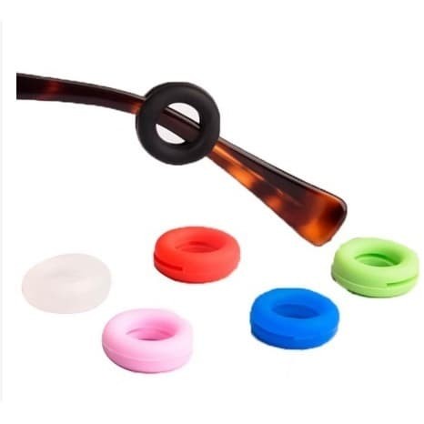 

Open DS] Ear hook kacamata silicone ring bulat penahan kacamata