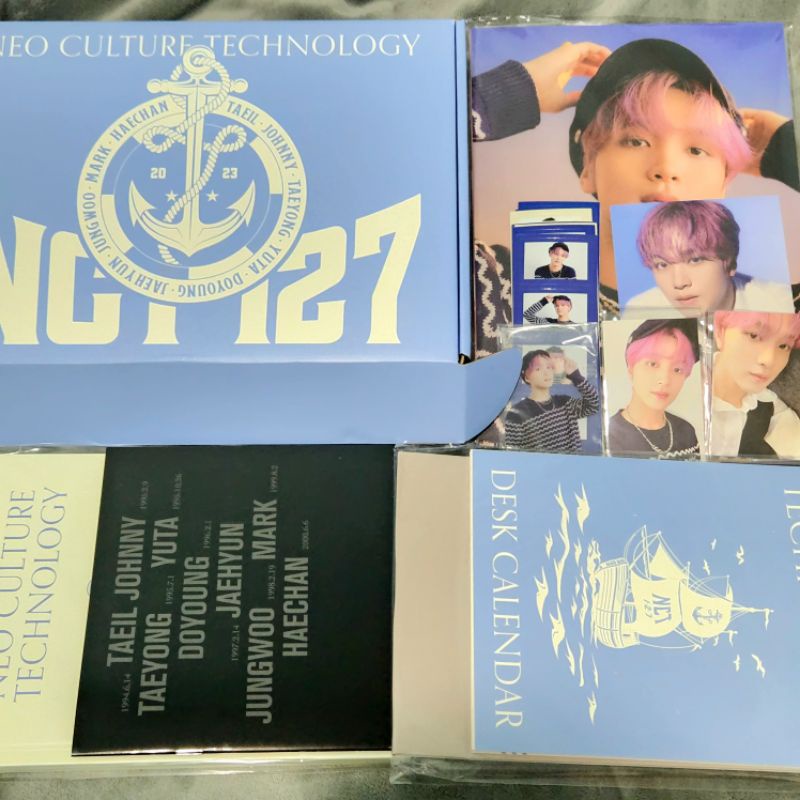 [SHARING] NCT127 - Season's Greetings 2023 / Diary/ desk Calendar Season Greeting nct 127 taeil jung