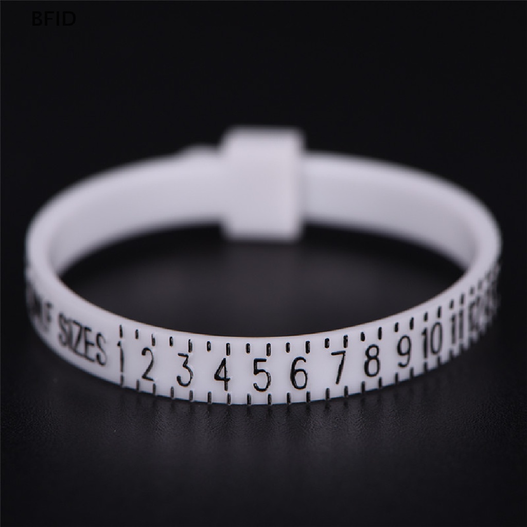 [BFID] Uk US Ring Sizer Measure Finger Gauge Untuk Cincin Kawin Band Cincin Tunangan New [ID]