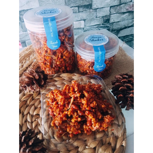 

kering tempe teri kacang balado pedas manis