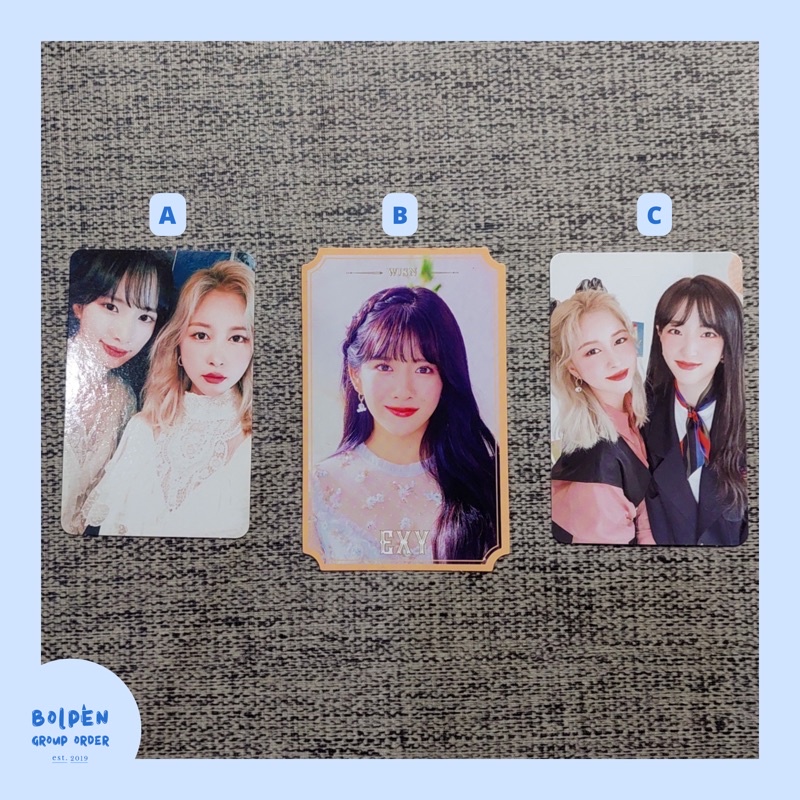 Photocard WJSN 8th Mini Album Neverland Seola Dayoung Exy Eunseo Unit