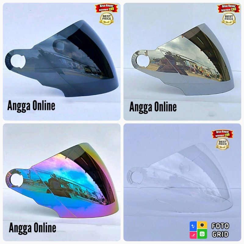 Visor INKO, Kaca Helm KYT Romeo, KYT 2Vision, KYT FORZA, KYT 2 VISTA, KYT 2 VISION, KYT 2VISTA