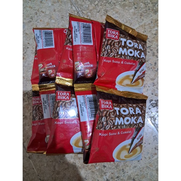 

Tora Moka 1renteng isi 10sachet