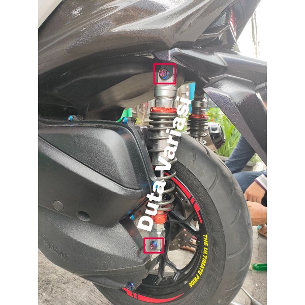 BAUT PROBOLT SHOCK ATAS BAWAH XMAX