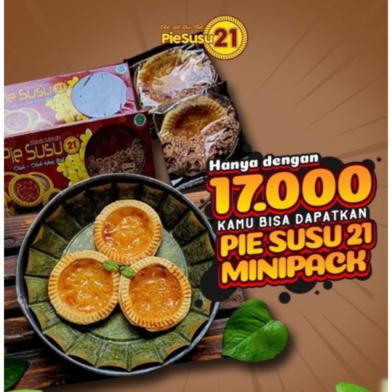 Pie Susu 21 Bali Minipack Original (6pcs)