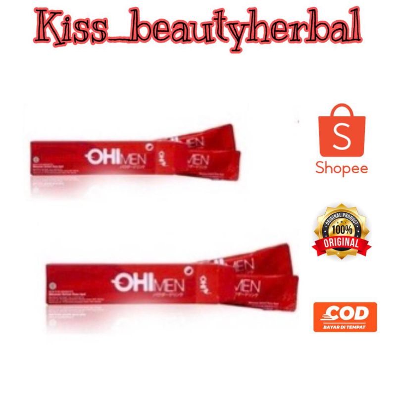 OHImen Original Suplemen Herbal Pria 2 Sachet
