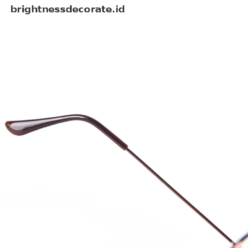 [Birth] Kacamata Bulat Vintage Pria Wanita Frame Metal Retro Eye wear Clear Glasses [ID]