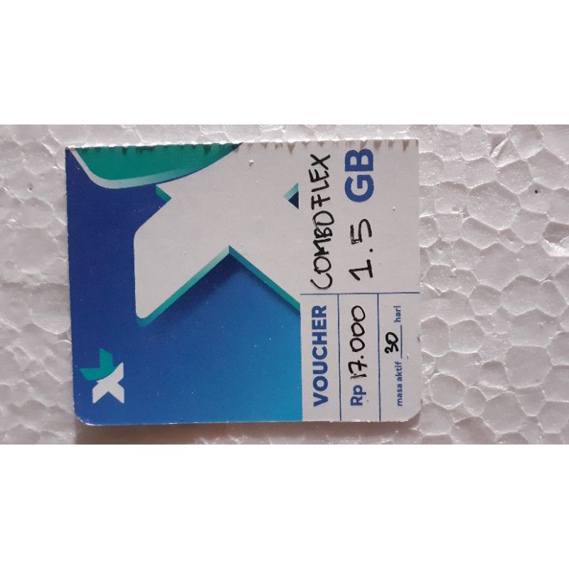 VOCER DATA XL COMBO FLEX 1.5GB 30hari