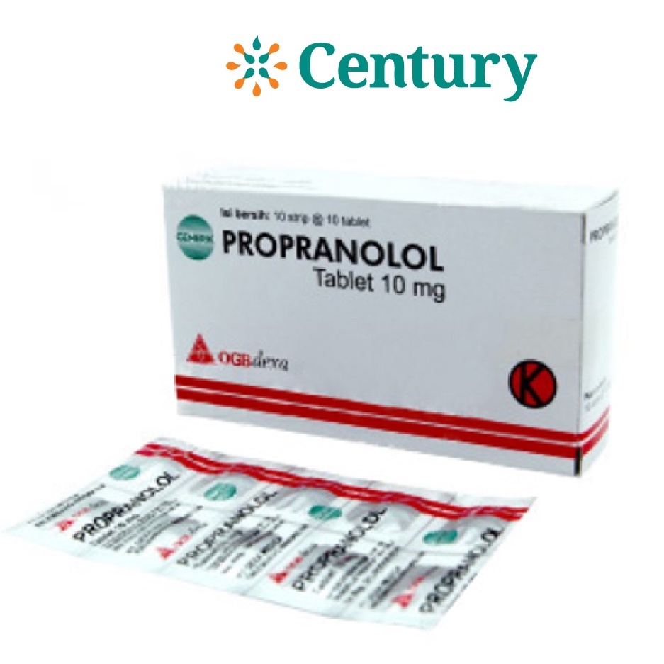 PROPRANOLOL GENERIK_01 10 MG 1 STRIP @ 10 TABLET