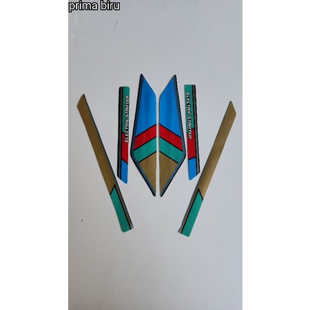 STRIPING ORI STICKER LIST BODY HONDA ASTREA PRIMA Th 1991)Biru