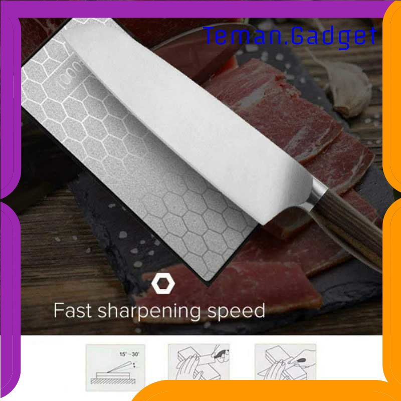 TD - DPR MYVIT Pengasah Pisau Diamond Honeycomb Double Sided 1000&amp;400 - Wkss-05