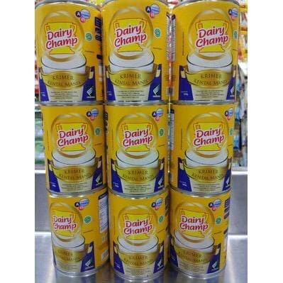 

Kental-Manis- Dairy Champ 500Gr Eceran Susu Krimer Kental Manis -Manis-Kental