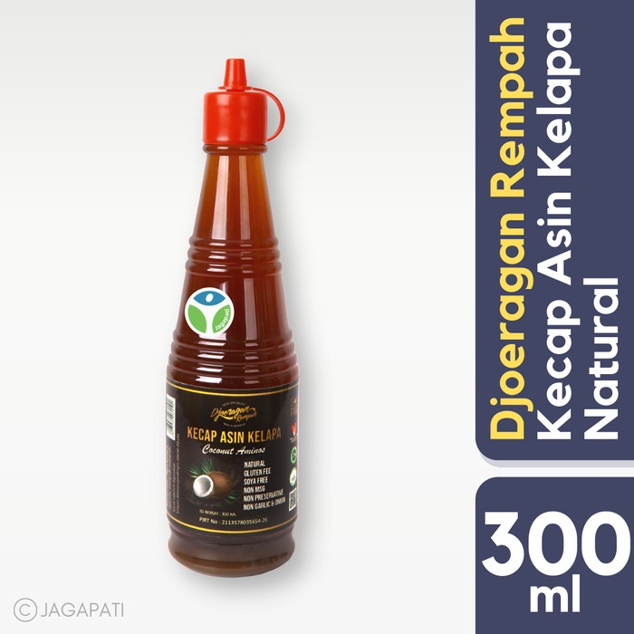 

Terlaris ✨ - Djoeragan Rempah - Kecap Asin Kelapa Aminos 300ml - Kecap Organik 2.1.23