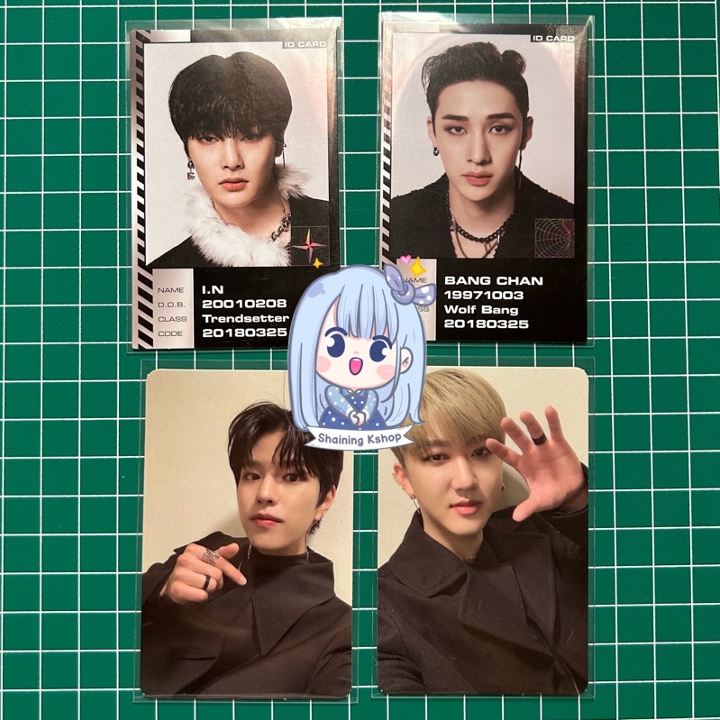 [READY] PHOTOCARD ID CARD STRAY KIDS ODDINARY BANGCHAN CHANGBIN SEUNGMIN JEONGIN
