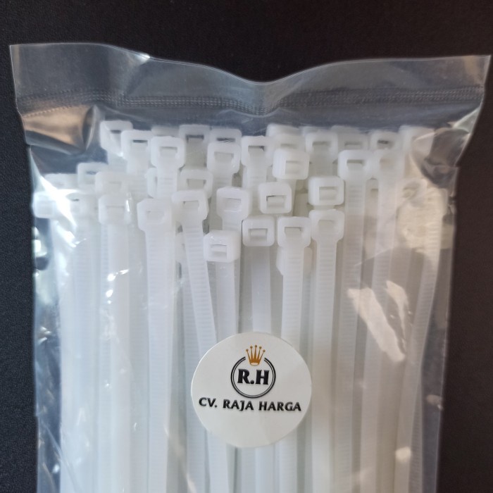 

Kabel Ties 4,8 x 400mm / 4.8 x 40cm Putih Tebal