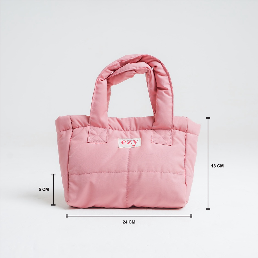 Halloezy - Minie Puffy Bag Handbag Slingbag Tas Wanita Tas Selempang Tas Tangan Tas Wanita Terbaru Bahan Polyester