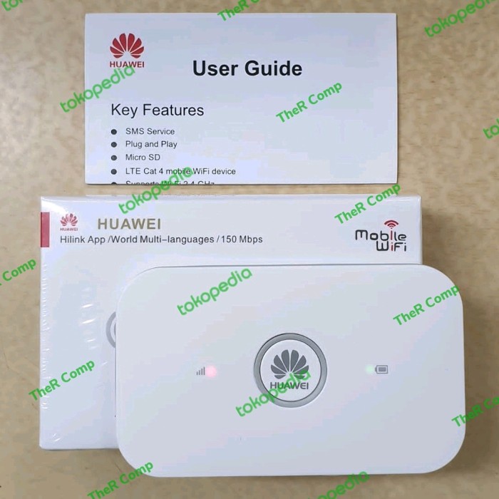 Produk Terbaru Modem Mifi Huawei E5573 Unlock Support All Operator