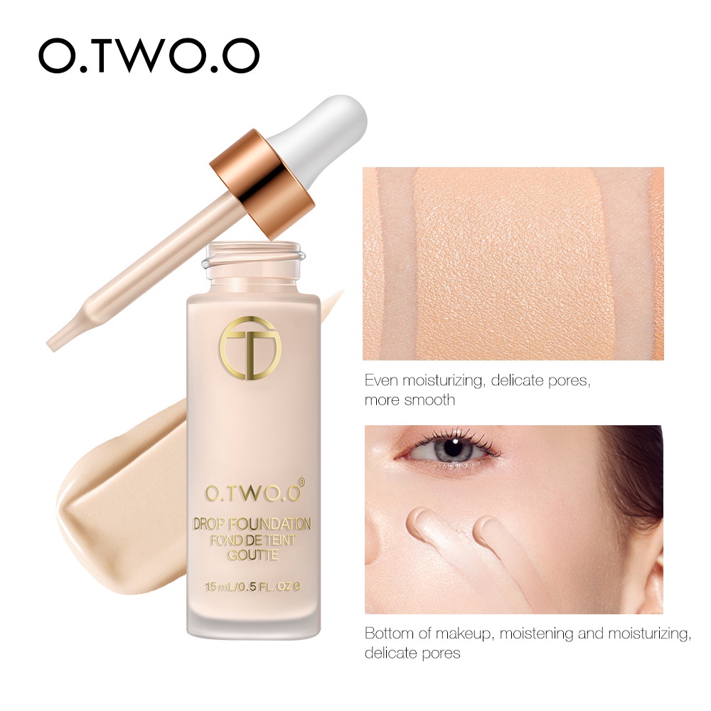 O TWO O DROP FOUNDATION FOND DE TEINT GOUTTE -NJ