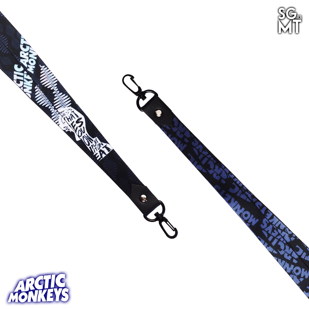 Lanyard ARCTIC MONKEYS Sigmat13 Gantungan id card Printing name tag