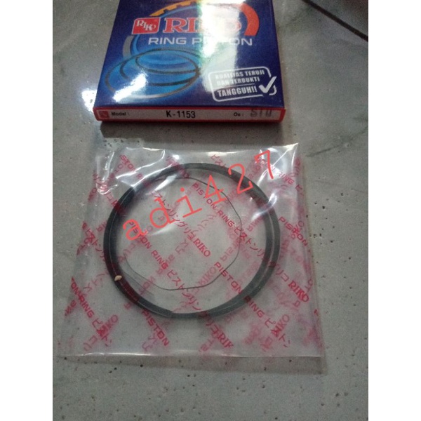 PISTON RING NINJA /RING SEHER KAWASAKI NINJA 150 R RR 2TAK /OVER SIZE/OS STANDAR /25/50/75/100/125/1