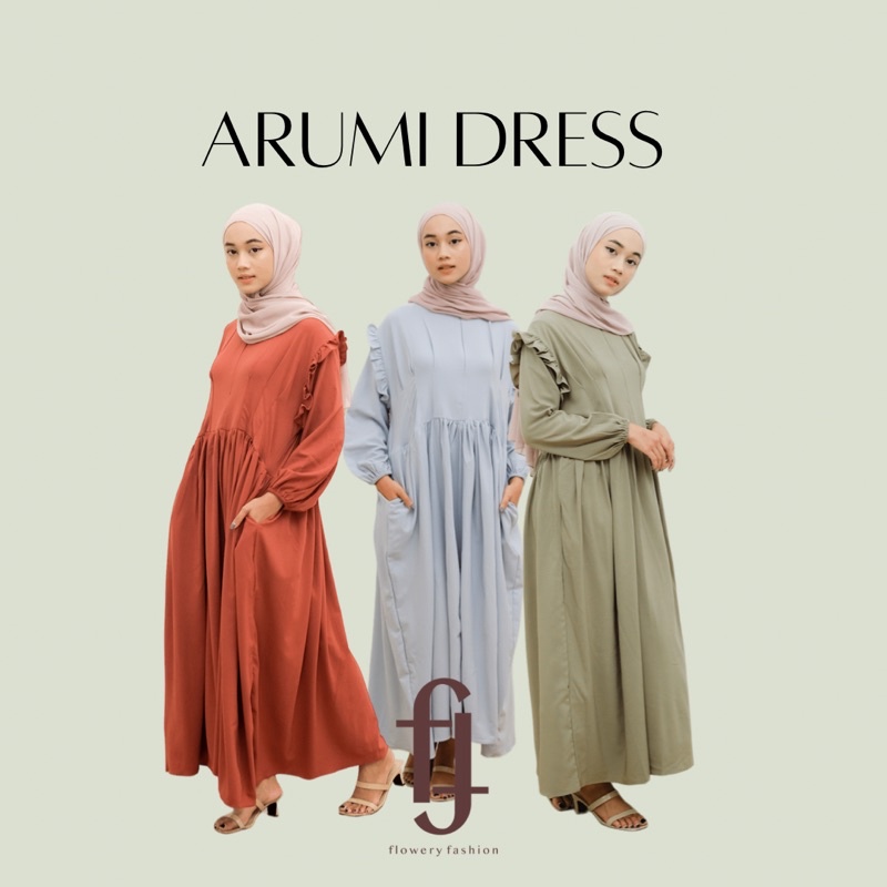 Flowery fashion - Arumi dress - Dress - Gamis