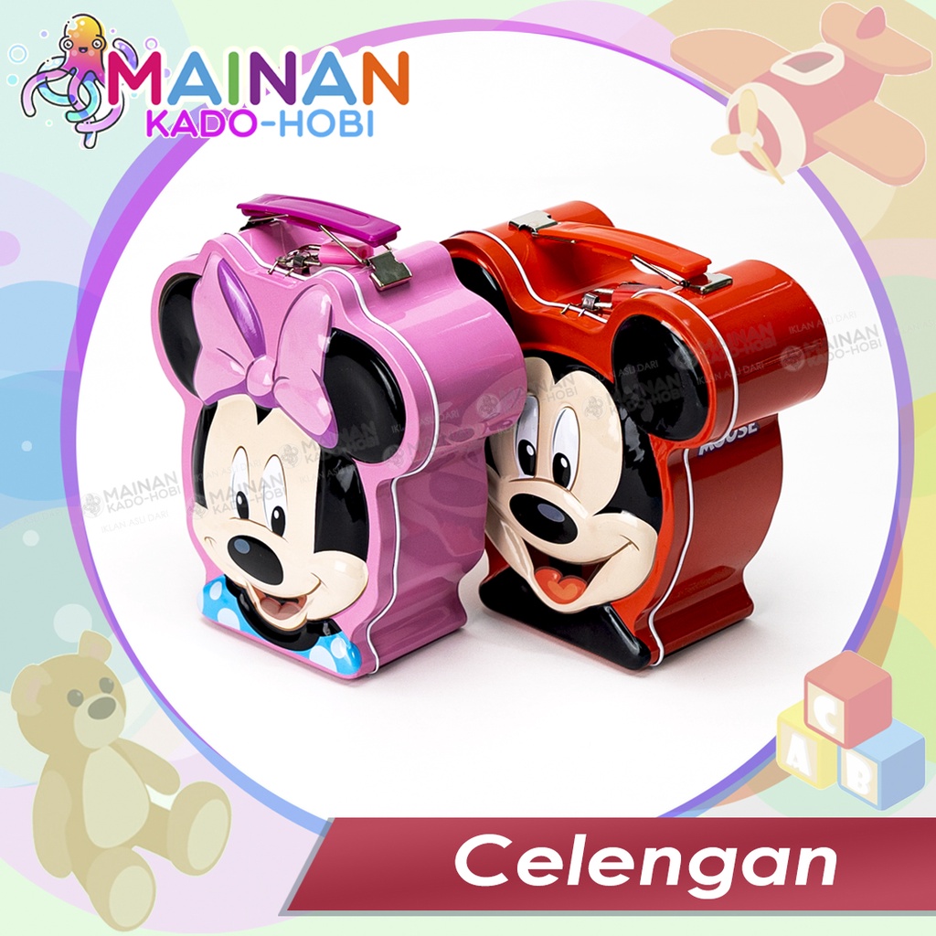 HADIAH ULANG TAHUN ANAK CELENGAN KOIN KARAKTER ANAK HOBI MENABUNG